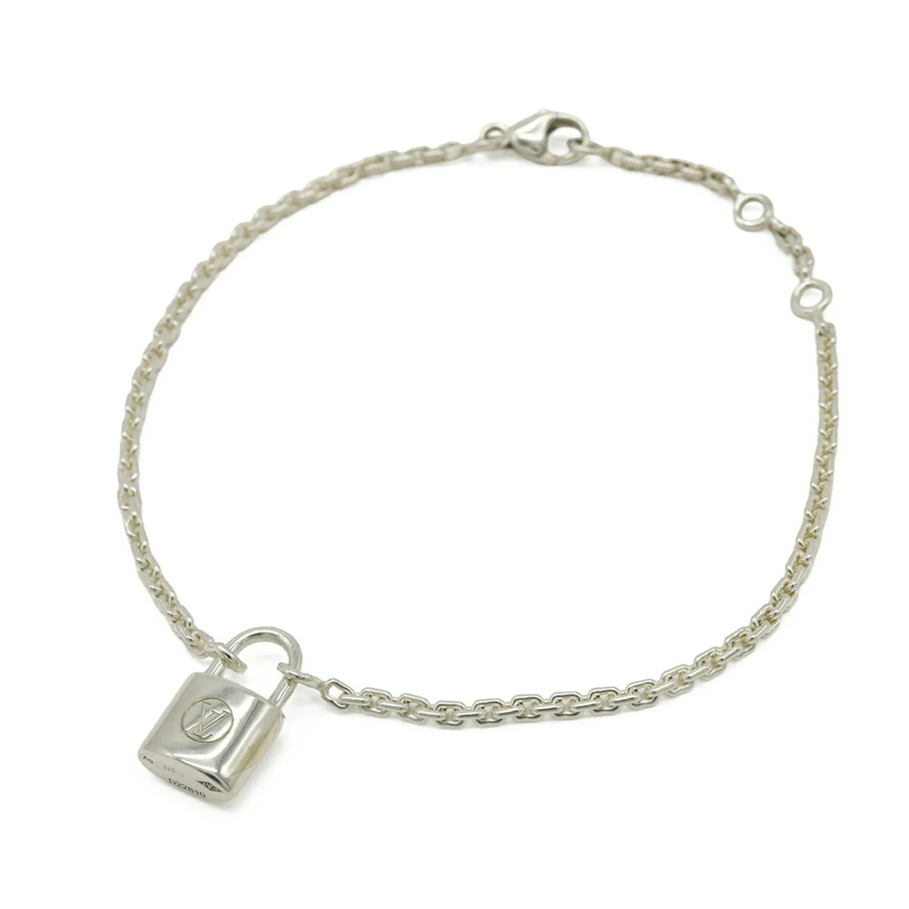 LOUIS VUITTON Silver Lockit Charm Bracelet - Picture 1 of 6